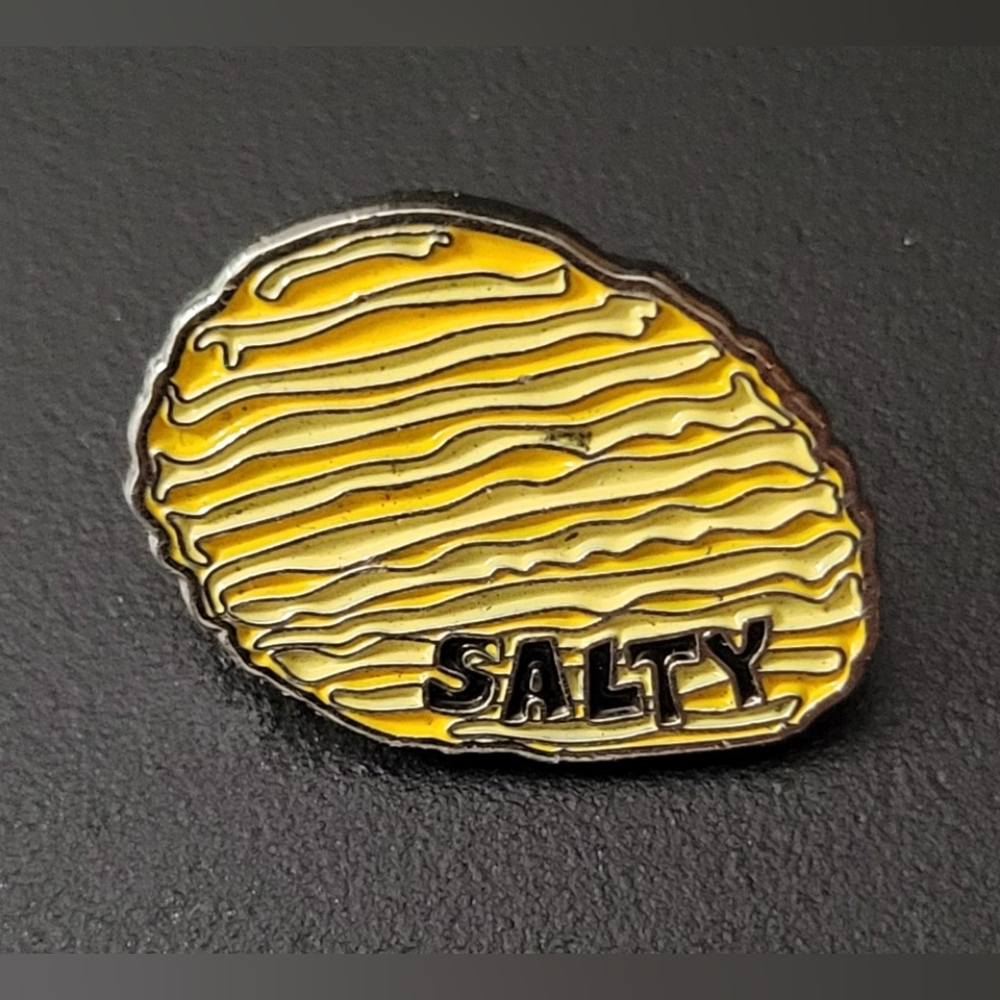 Die cast "Salty" chip pin